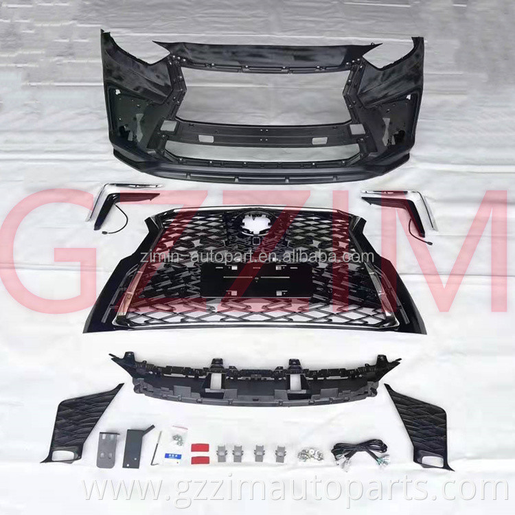 Factory Sale modified / upgrade lx600 style body kit for highlander 2022